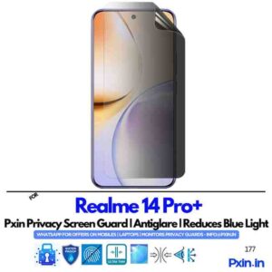 Realme14Pro Privacy screen guard