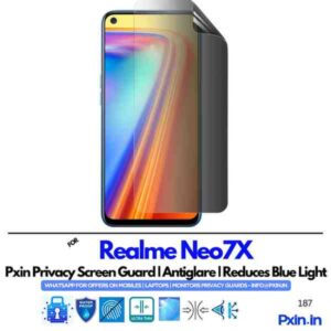 RealmeNeo7X Privacy screen guard