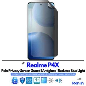 RealmeP4X Privacy screen guard