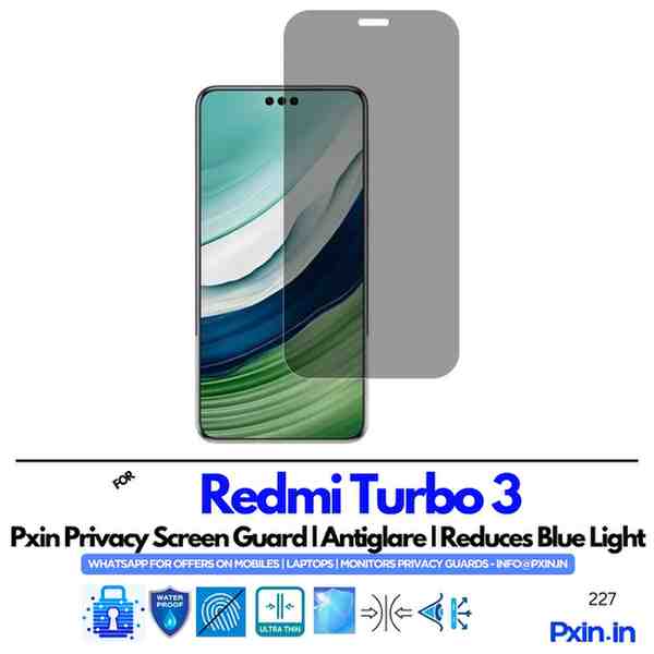 RedmiTurbo-3 Privacy screen guard RedmiTurbo-3 Privacy screen guard