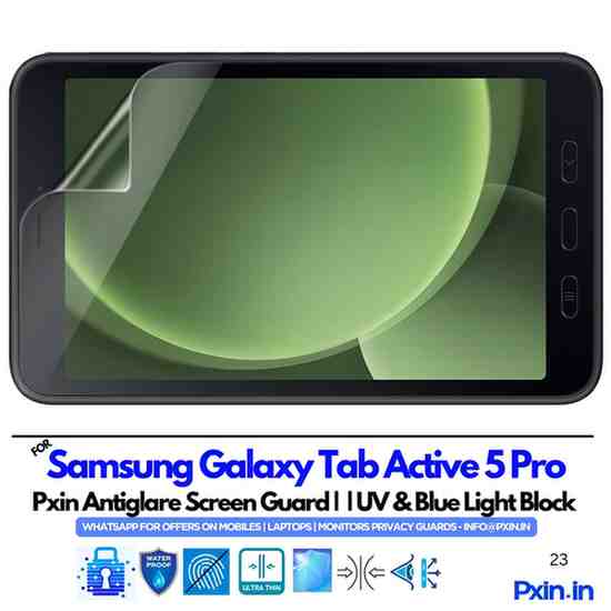 SamsungGalaxyTabActive5Pro Anti glare screen guard SamsungGalaxyTabActive5Pro Anti glare screen guard
