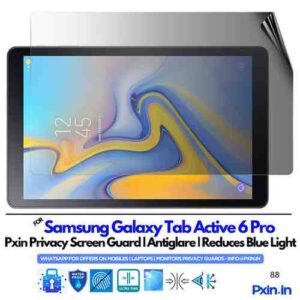 SamsungGalaxyTabActive6Pro Privacy screen guard