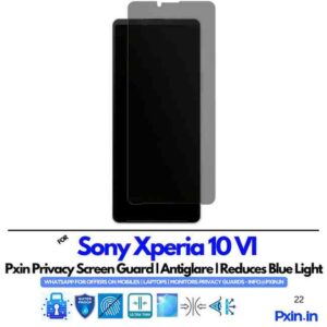 SonyXperia10VI Privacy Screen Guard