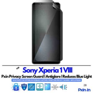 SonyXperia1VIII Privacy Screen Guard