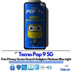 TecnoPop9-5G Privacy screen guard
