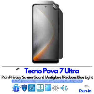 TecnoPova7Ultra Privacy screen guard