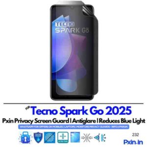TecnoSparkGo2025 Privacy screen guard
