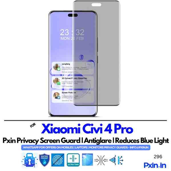 XiaomiCivi4Pro Privacy screen guard XiaomiCivi4Pro Privacy screen guard