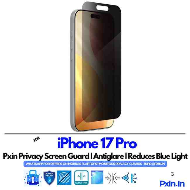 iPhone17Pro Privacy Screen Guard iPhone17Pro Privacy Screen Guard