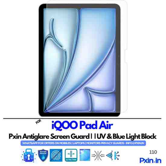 iQOOPadAir Anti glare screen guard iQOOPadAir Anti glare screen guard