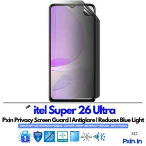 itelSuper26Ultra Privacy screen guard