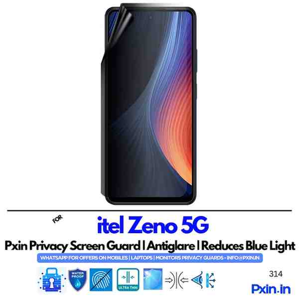 itelZeno5G Privacy screen guard itelZeno5G Privacy screen guard