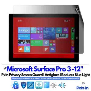 Microsoft-SurfacePro-3-12 Privacy screen guard