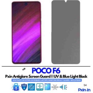 POCOF6 Privacy screen guard