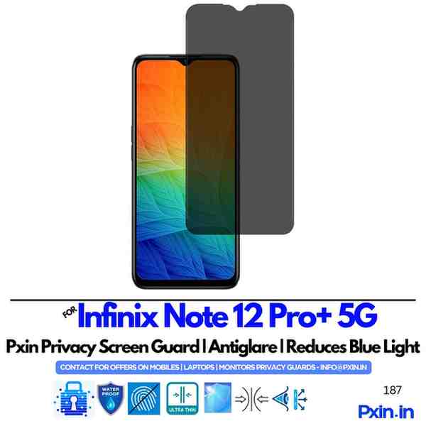 InfinixNote12Pro5GPrivacyScreenGuard InfinixNote12Pro5GPrivacyScreenGuard