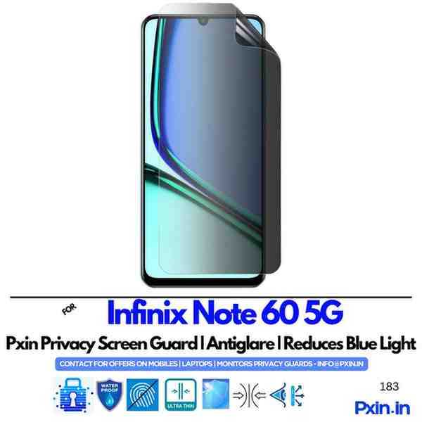 InfinixNote605GPrivacyScreenGuard InfinixNote605GPrivacyScreenGuard