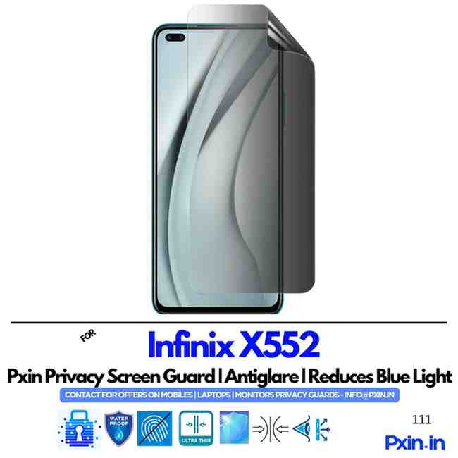 Infinix X552 Privacy screen guard Infinix X552 Privacy screen guard
