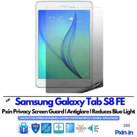 SamsungGalaxyTabS8FEPrivacyScreenGuard SamsungGalaxyTabS8FEPrivacyScreenGuard