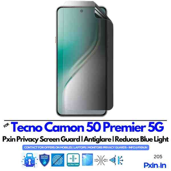 TecnoCamon50Premier5GPrivacyScreenGuard TecnoCamon50Premier5GPrivacyScreenGuard
