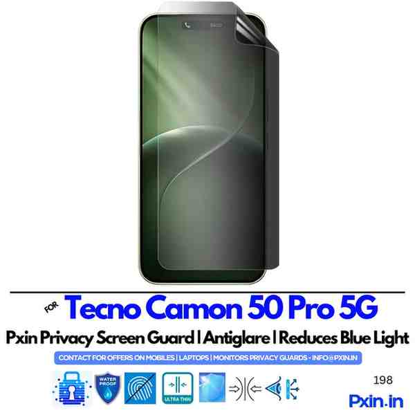 TecnoCamon50Pro5GPrivacyScreenGuard TecnoCamon50Pro5GPrivacyScreenGuard