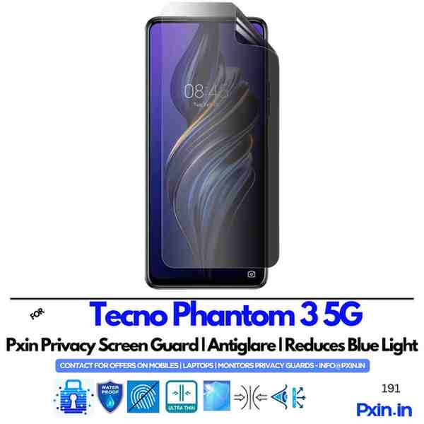 TecnoPhantom35GPrivacyScreenGuard TecnoPhantom35GPrivacyScreenGuard