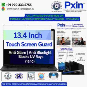 13.4 inch Antiglare Antiblue Touch privacy screen guard